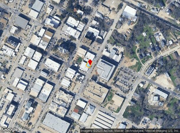  106 S Jackson St, Waxahachie, TX Parcel Map