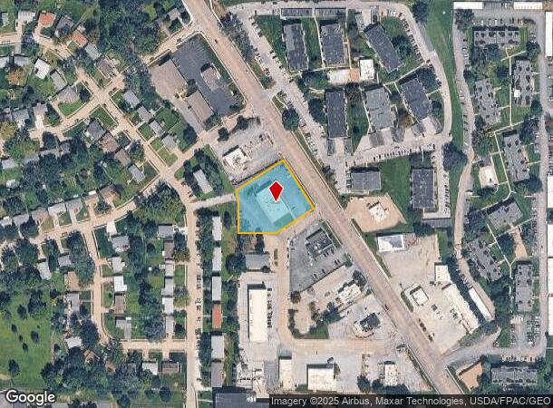  1502 J F Kennedy Dr, Bellevue, NE Parcel Map