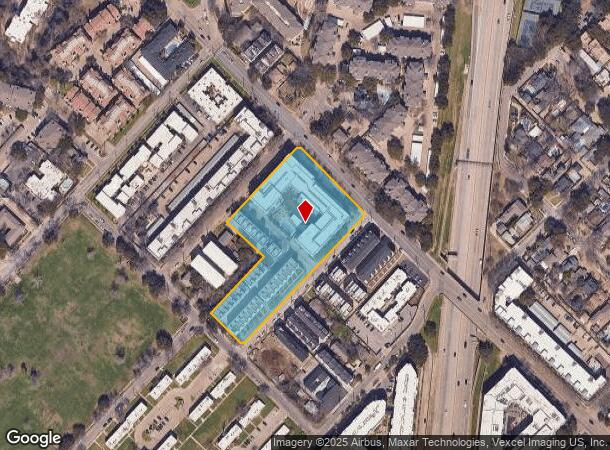  4533 Cedar Springs Rd, Dallas, TX Parcel Map