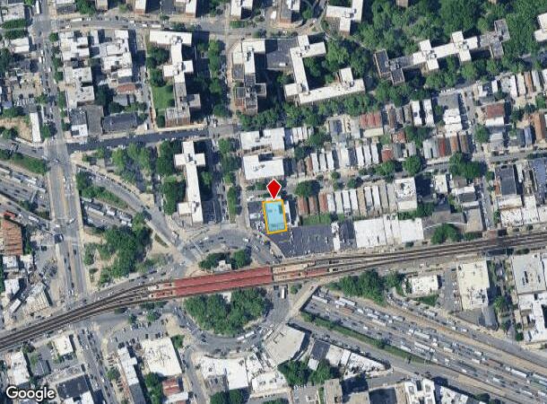 1910 Benedict Ave, Bronx, NY Parcel Map