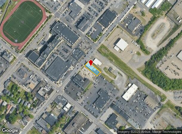  1032 N Washington Ave, Scranton, PA Parcel Map