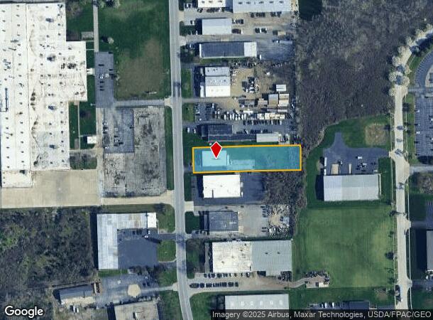  5144 Enterprise Blvd, Toledo, OH Parcel Map