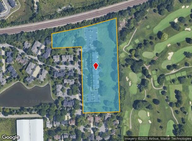  300 N Charles Ave, Naperville, IL Parcel Map