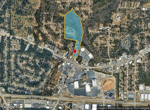  3601 Mercer University Dr, Macon, GA Parcel Map