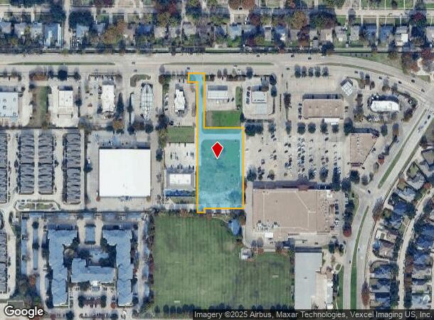 524 Centennial Blvd, Richardson, TX Parcel Map