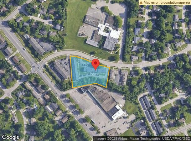  2600 Parklawn Dr, Dayton, OH Parcel Map