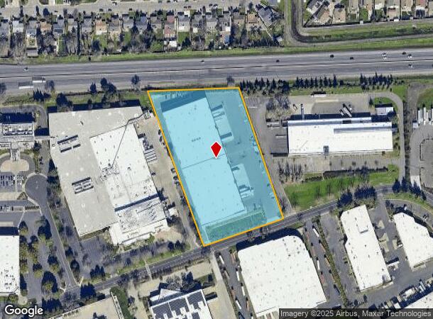 2370 N Watney Way, Fairfield, CA Parcel Map