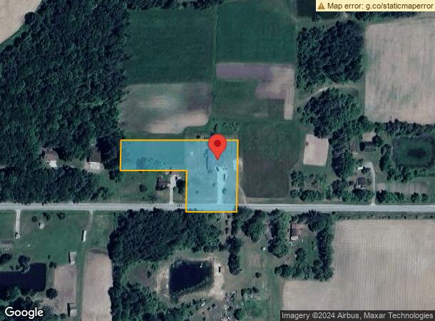  4838 W Barden Rd, Coleman, MI Parcel Map