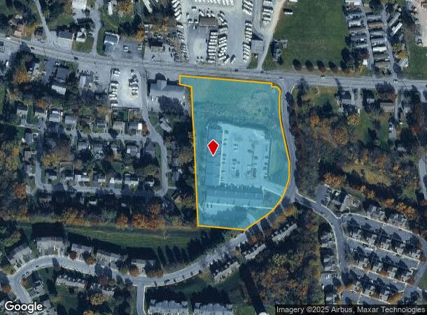 133 Oak Ridge Dr, Lancaster, PA Parcel Map