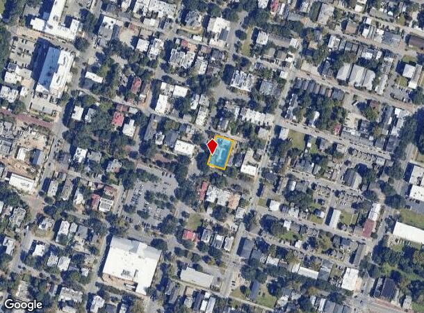  402 E Hall St, Savannah, GA Parcel Map