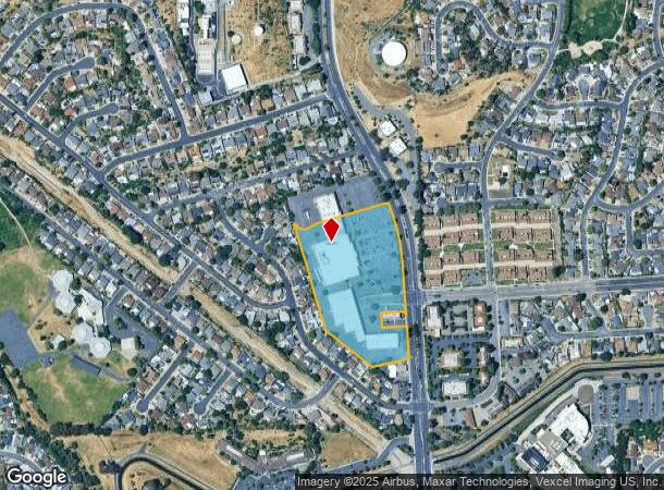  3612 Lone Tree Way, Antioch, CA Parcel Map