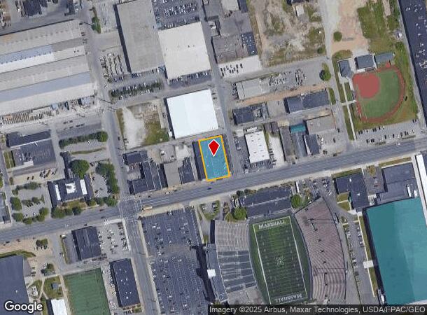  2060 3Rd Ave, Huntington, WV Parcel Map