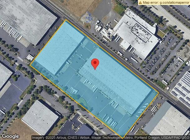  7409 N Leadbetter Rd, Portland, OR Parcel Map