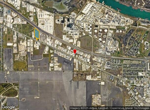  6730 Leopard St, Corpus Christi, TX Parcel Map
