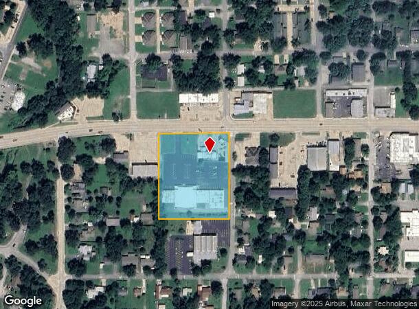 310 E Downing St, Tahlequah, OK Parcel Map