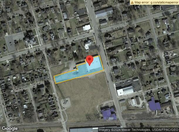  324 S Washington St, Greenfield, OH Parcel Map