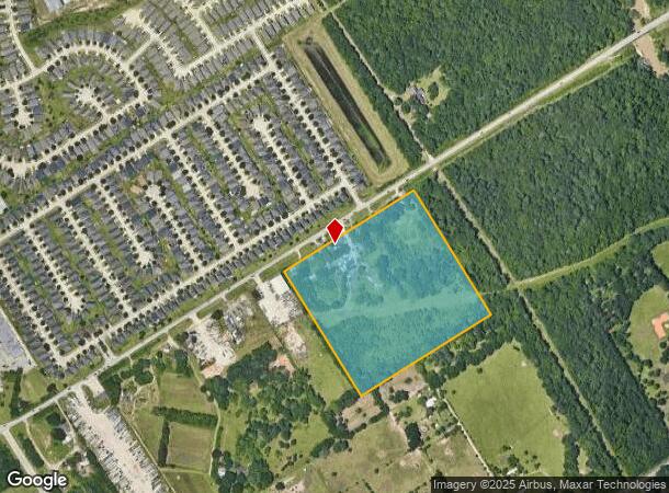  3506 Treaschwig Rd, Humble, TX Parcel Map