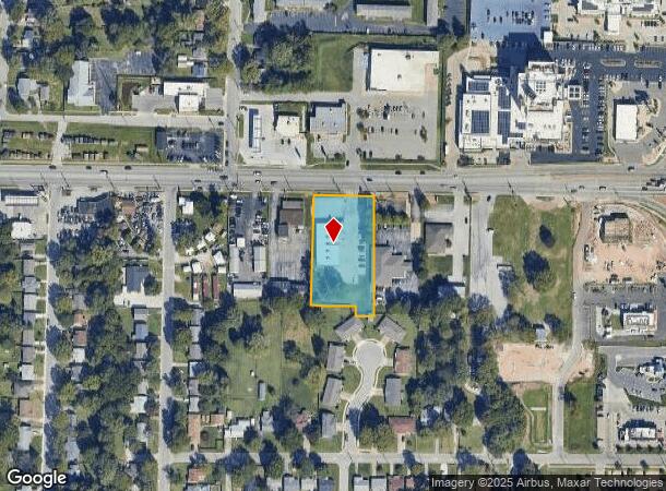 1632 E Kearney St, Springfield, MO Parcel Map