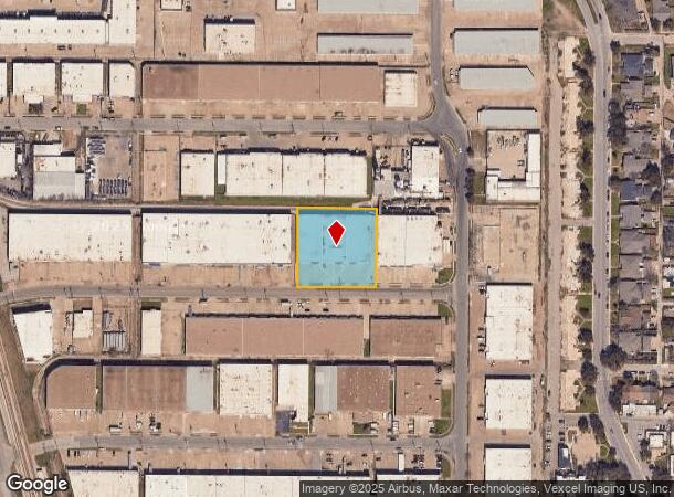  2945 Congressman Ln, Dallas, TX Parcel Map