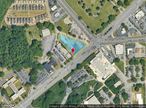 1825 Wade Hampton Blvd, Greenville, SC Parcel Map