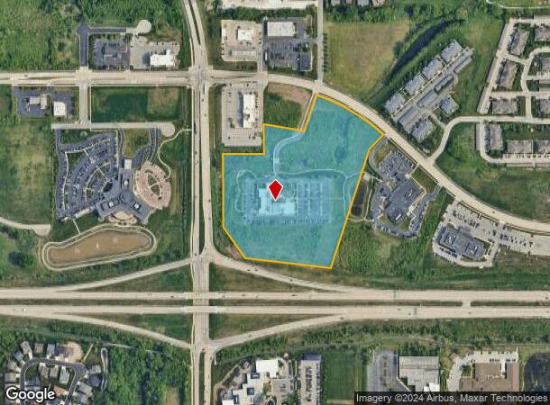  1305 W American Dr, Neenah, WI Parcel Map