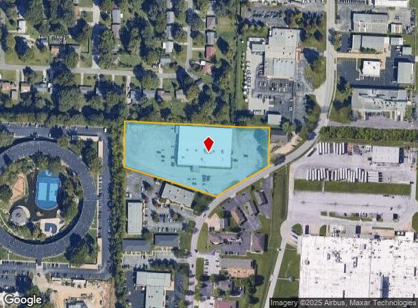 1625 S Enterprise Ave, Springfield, MO Parcel Map