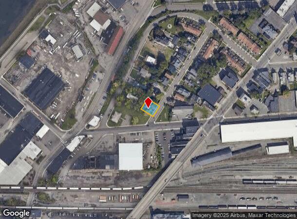 5 Way St, Binghamton, NY Parcel Map