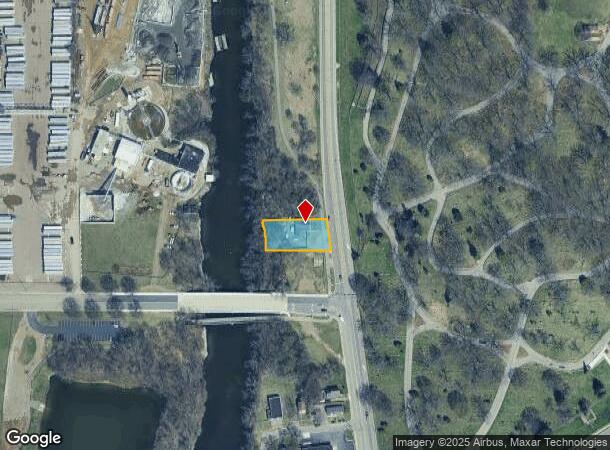  1217 Riverview Dr, Kalamazoo, MI Parcel Map