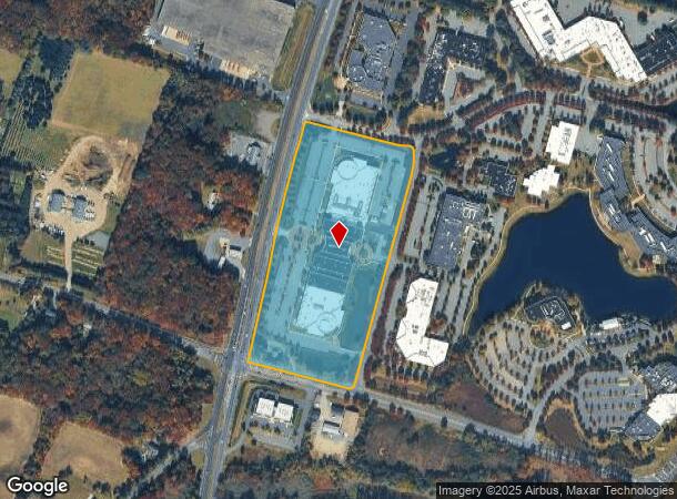  2 Clarke Dr, Cranbury, NJ Parcel Map