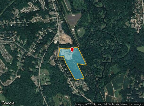  290 Millville Rd, Uxbridge, MA Parcel Map