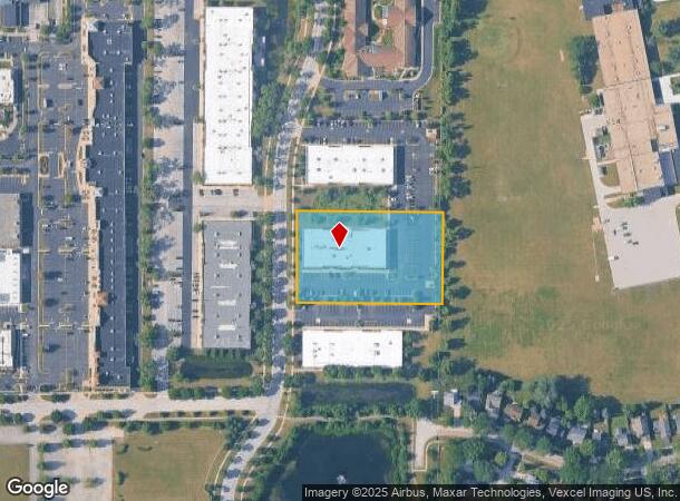 1255 Bond St, Naperville, IL Parcel Map