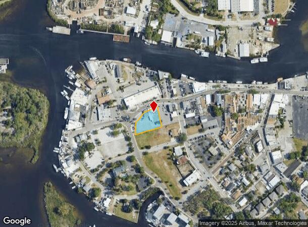 813 Dodecanese Blvd, Tarpon Springs, FL Parcel Map