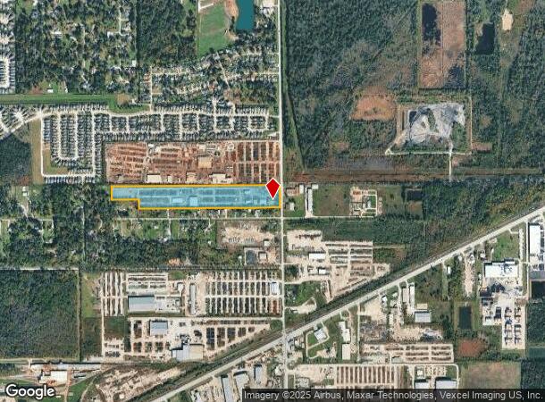 10901 Sheldon Rd, Houston, TX Parcel Map