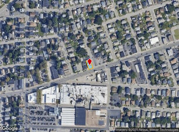  544 Central Ave, Pawtucket, RI Parcel Map