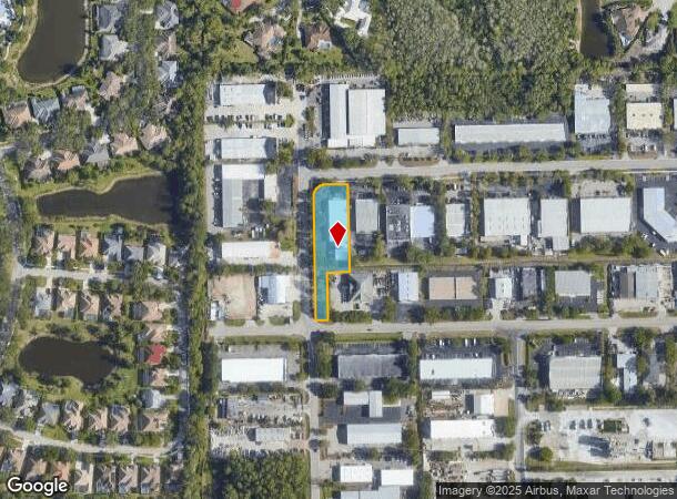  1610 Trade Center Way, Naples, FL Parcel Map