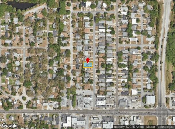 312 N Jupiter Ave, Clearwater, FL Parcel Map