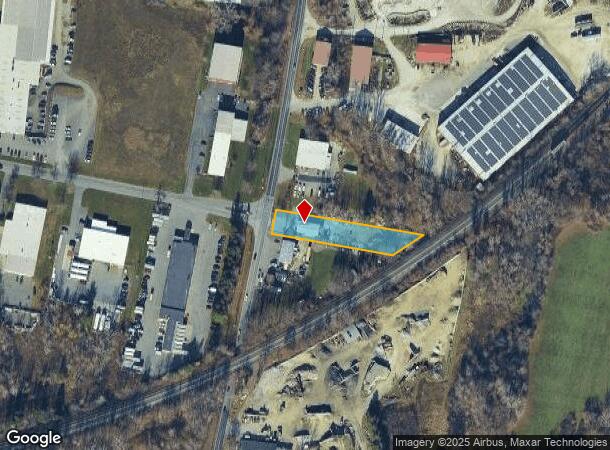 252 Hubbard Ave, Dalton, MA Parcel Map