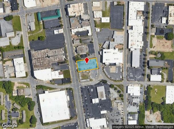  463 S Main St, High Point, NC Parcel Map