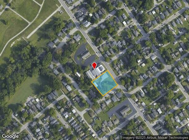 1217 Silver St, New Albany, IN Parcel Map