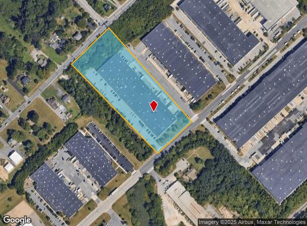  9008 Yellow Brick Rd, Rosedale, MD Parcel Map