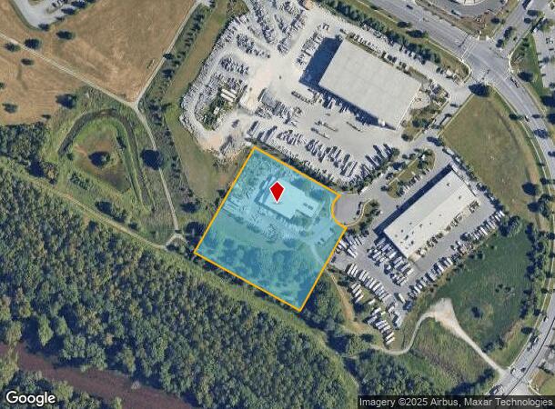  8420 Progress Ct, Frederick, MD Parcel Map