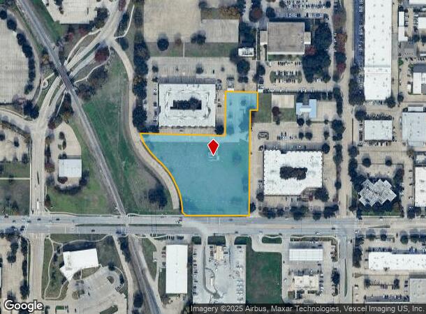  701 E Arapaho Rd, Richardson, TX Parcel Map