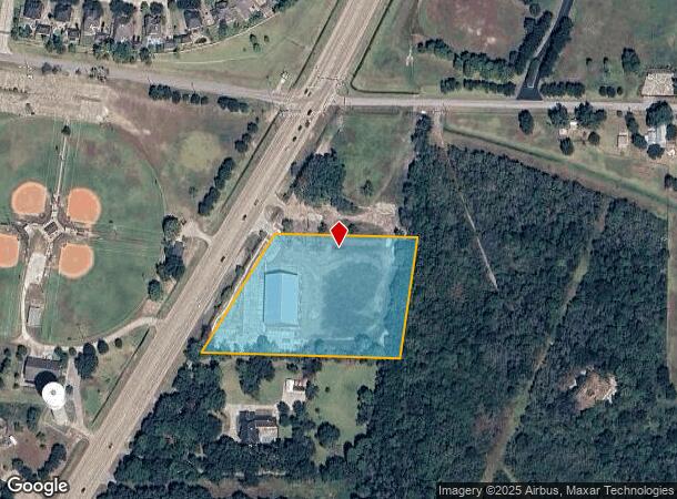 2907 W Parkwood Ave, Friendswood, TX Parcel Map