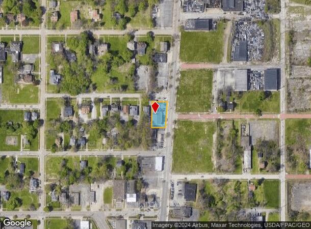  1000 Wick Ave, Youngstown, OH Parcel Map