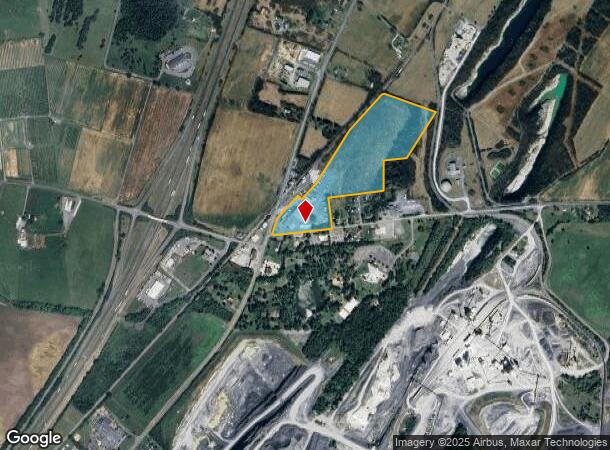 3468 Martinsburg Pike, Clear Brook, VA Parcel Map