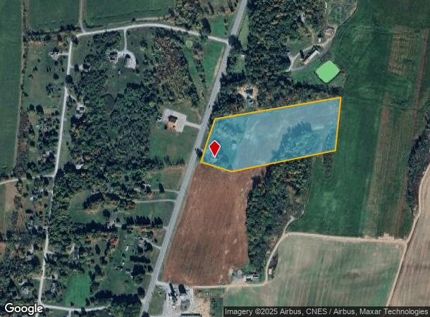 3890 Route 7, Ferrisburgh, VT Parcel Map