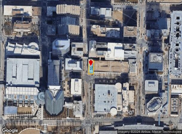  110 N Robinson Ave, Oklahoma City, OK Parcel Map