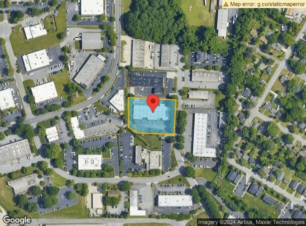  206 S Westgate Dr, Greensboro, NC Parcel Map