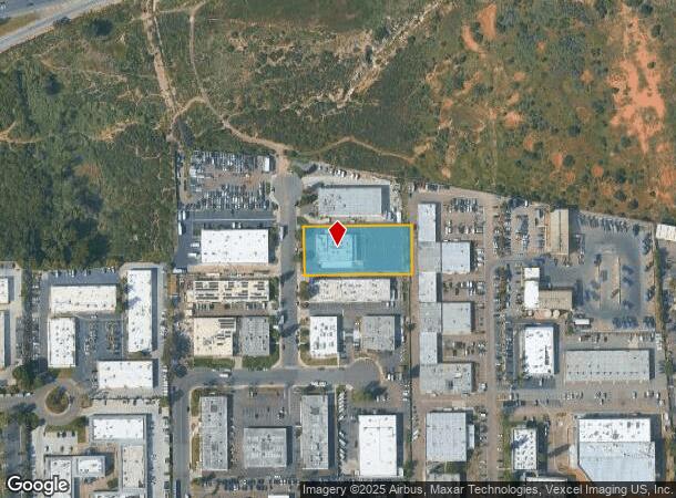  5155 Mercury Pt, San Diego, CA Parcel Map