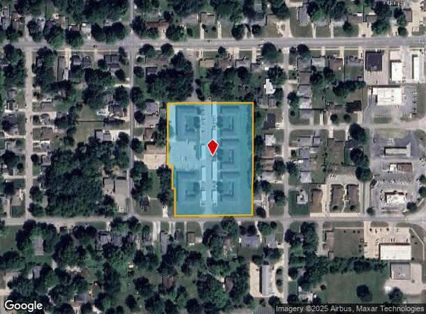  1823 E 8Th St, Anderson, IN Parcel Map